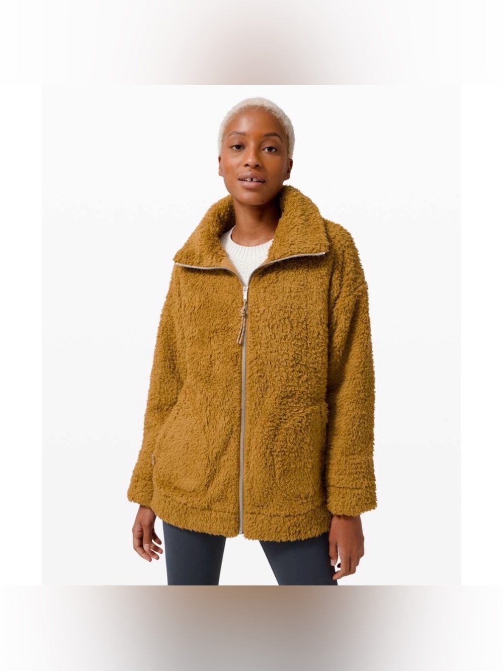 Lululemon Oh So Sherpa Jacket/ Size 4 - Picture 2 of 10